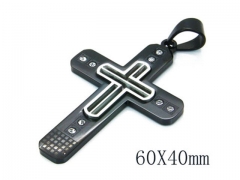 HY Stainless Steel 316L Cross Pendant-HYC09P0590HJE