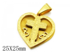 HY Stainless Steel 316L Religion Pendant-HYC09P0753H20