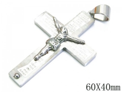HY Stainless Steel 316L Cross Pendant-HYC09P0136HIZ