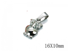HY Stainless Steel 316L Animal Style Pendant-HYC70P0367IU