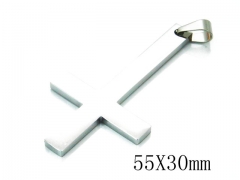 HY Stainless Steel 316L Cross Pendant-HYC59P0467KL