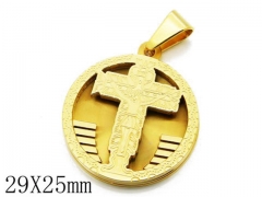 HY Stainless Steel 316L Religion Pendant-HYC09P0761H20