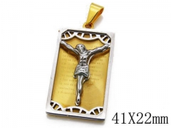 HY Stainless Steel 316L Religion Pendant-HYC09P0704H60