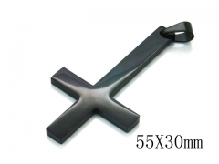 HY Stainless Steel 316L Cross Pendant-HYC59P0469LL