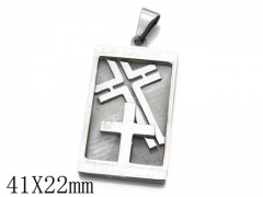 HY Stainless Steel 316L Religion Pendant-HYC09P0692H50