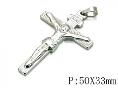 HY Stainless Steel 316L Cross Pendant-HYC70P0470KR