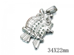 HY Stainless Steel 316L Animal Style Pendant-HYC70P0384KV