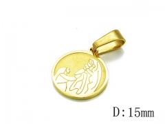 HY Stainless Steel 316L Religion Pendant-HYC70P0312ILE