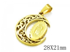 HY Stainless Steel 316L Religion Pendant-HYC12P0581KL