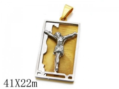 HY Stainless Steel 316L Religion Pendant-HYC09P0700H60