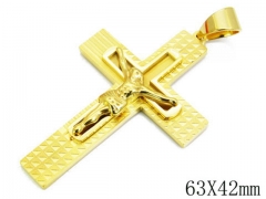 HY Stainless Steel 316L Cross Pendant-HYC09P0141HLZ