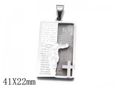 HY Stainless Steel 316L Religion Pendant-HYC09P0696H50