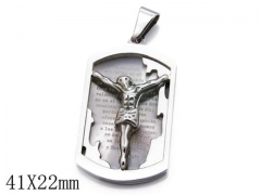 HY Stainless Steel 316L Religion Pendant-HYC09P0679H50
