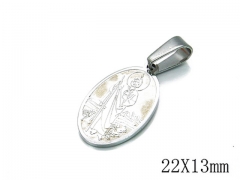 HY Stainless Steel 316L Religion Pendant-HYC70P0343ID
