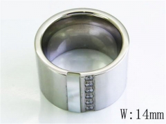 HY Stainless Steel 316L Small CZ Rings-HYC05R0868H50