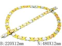 HY Necklaces and Bracelets Sets-HYC63S0284KOW