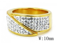 HY Stainless Steel 316L Small CZ Rings-HYC15R0724H60