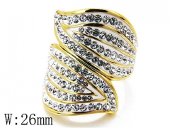 HY Stainless Steel 316L Small CZ Rings-HYC05R0707I20