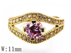 HY Stainless Steel 316L Small CZ Rings-HYC05R0651I10