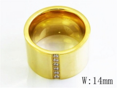 HY Stainless Steel 316L Small CZ Rings-HYC05R0866H40
