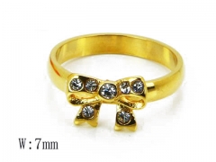 HY Stainless Steel 316L Small CZ Rings-HYC15R0764N5