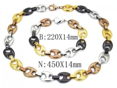 HY Necklaces and Bracelets Sets-HYC63S0043K80