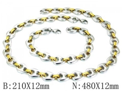 HY Necklaces and Bracelets Sets-HYC63S0413KLR