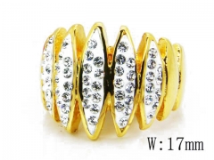 HY Stainless Steel 316L Small CZ Rings-HYC15R0720H50