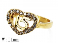 HY Stainless Steel 316L Small CZ Rings-HYC05R0694H70