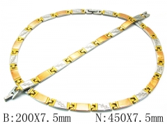 HY Necklaces and Bracelets Sets-HYC63S0259KOS