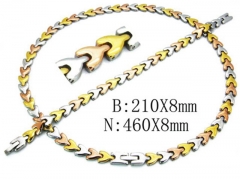 HY Necklaces and Bracelets Sets-HYC63S0155KOZ