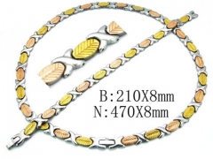 HY Necklaces and Bracelets Sets-HYC63S0158KOZ