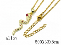 HY Wholesale 316L Stainless Steel Necklace-HY0002N002MD