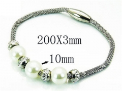 HY Stainless Steel 316L Bracelets-HYC02B0326HIW