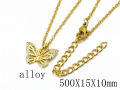 HY Wholesale Stainless Steel 316L Necklaces-HY0002N008KB