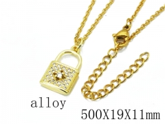 HY Wholesale Stainless Steel 316L Necklaces-HY0002N006KD