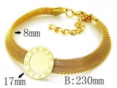 HY Stainless Steel 316L Bracelets (Charm)-HY58B0222PE