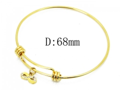 HY Wholesale 316L Stainless Steel Bangle-HY91B0341OE