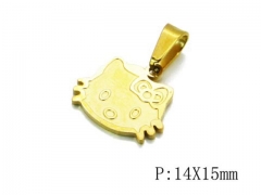 HY 316L Stainless Steel Animal Pendant-HY12P0389ILF