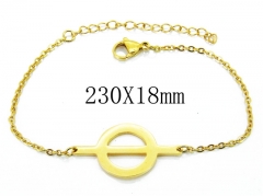 HY Stainless Steel 316L Bracelets (Charm)-HY91B0326LD