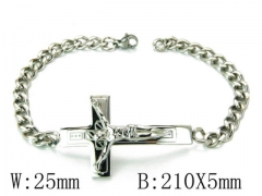HY Stainless Steel 316L Bracelets-HYC08B0128HID