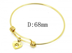HY Wholesale 316L Stainless Steel Bangle-HY91B0340OR