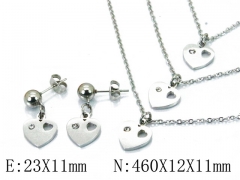 HY 316L Stainless Steel Lover jewelry Set-HY91S0706HHC