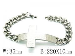 HY Stainless Steel 316L Bracelets-HYC08B0132HJD