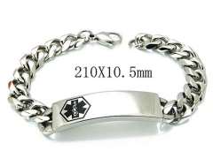 HY Stainless Steel 316L Bracelets-HYC18B0574IVV