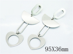 HY Wholesale 316L Stainless Steel Earrings-HY26E0302N5