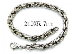 HY Stainless Steel 316L Bracelets-HYC18B0222H00