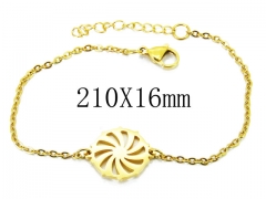 HY Stainless Steel 316L Bracelets (Charm)-HY91B0317LS