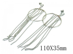 HY Wholesale 316L Stainless Steel Earrings-HY26E0317NA
