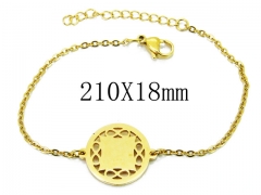 HY Stainless Steel 316L Bracelets (Charm)-HY91B0314LD